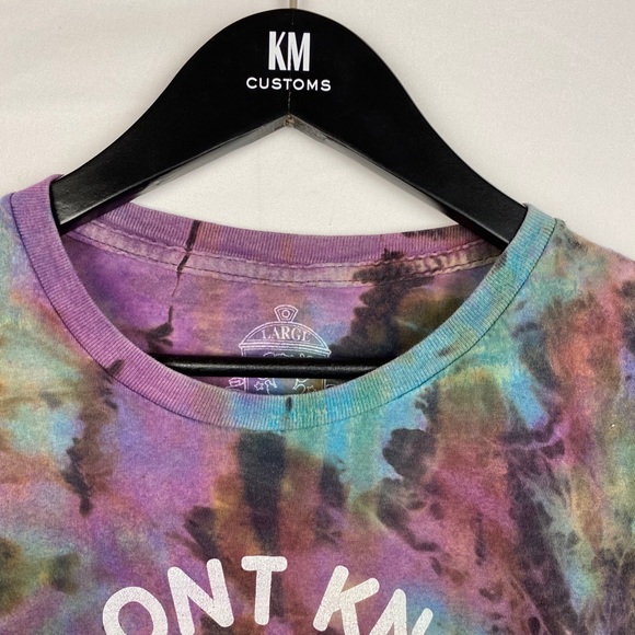 Biggie Smalls Purple/Blue Dyed Tee - Picture 5 of 15